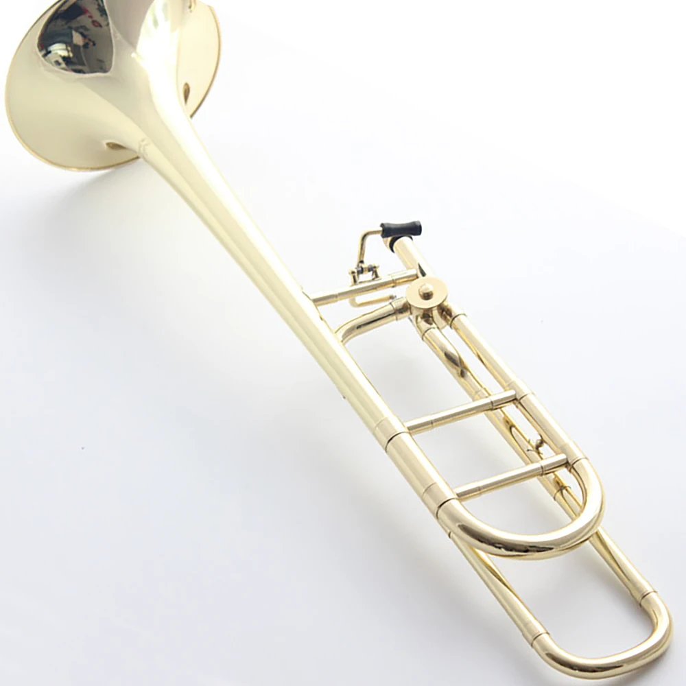 Music Fancier Club 42BO Professional Bb/F Tenor Trombone Gold Lacquer Music Instruments Profesional Trombone Case Mouthpiece
Music Fancier Club 42BO Professional Bb/F Tenor Trombone Gold Lacquer Music Instruments Profesional Trombone Case Mouthpiece