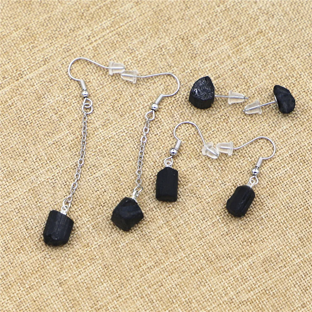 Hot 12 Pairs Wholesale Natural Stone Black Tourmaline Earrings Repair Ore Can Be Used for Jewelry Making Earrings Accessories
Hot 12 Pairs Wholesale Natural Stone Black Tourmaline Earrings Repair Ore Can Be Used for Jewelry Making Earrings Accessories