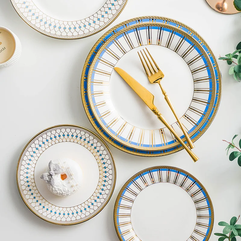 6PCS Nordic Bone China Plates Dinner Serving Dessert Plate Dish Tableware Home Decor Porcelain Plate Drop Shipping
6PCS Nordic Bone China Plates Dinner Serving Dessert Plate Dish Tableware Home Decor Porcelain Plate Drop Shipping