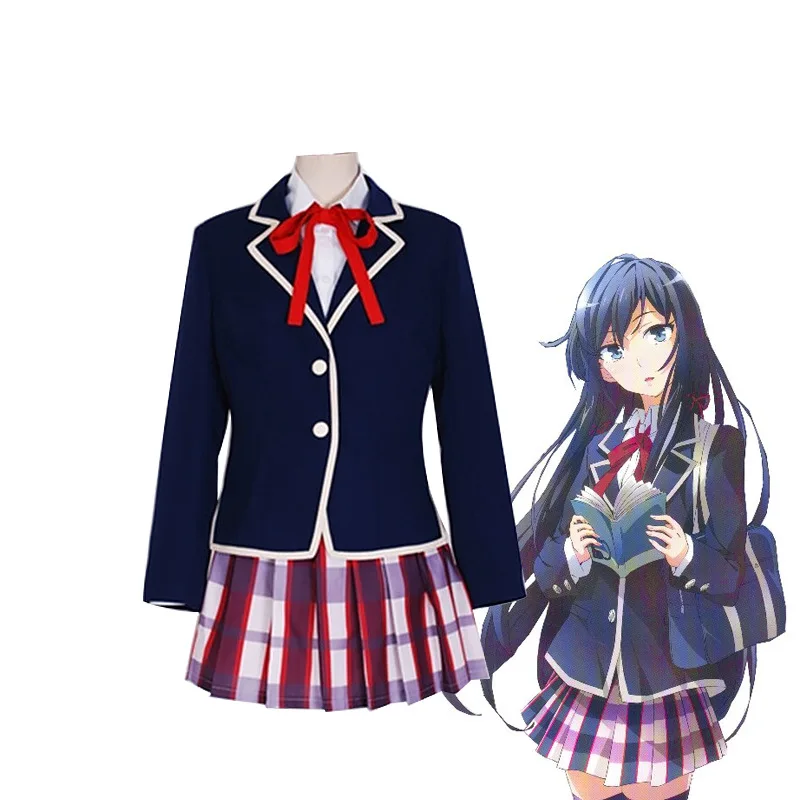 My Youth Romantic Comedy Is Wrong As I Expected Yukinoshita Yukino Cosplay Costumes School Uniform Full Set Wig Synthetic Hair
My Youth Romantic Comedy Is Wrong As I Expected Yukinoshita Yukino Cosplay Costumes School Uniform Full Set Wig Synthetic Hair