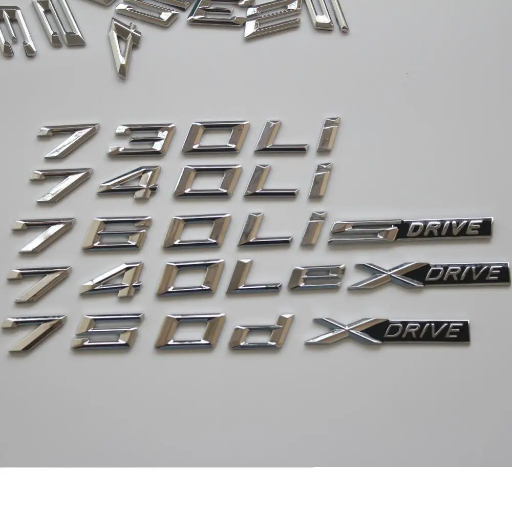 Для BMW Chrome XDrive 730i 735i 740i 745i 750i 755i 760i 730Li 735Li 740Li 745Li 750Li 755Li 760Li значки с эмблемами в багажнике
Для BMW Chrome XDrive 730i 735i 740i 745i 750i 755i 760i 730Li 735Li 740Li 745Li 750Li 755Li 760Li значки с эмблемами в багажнике