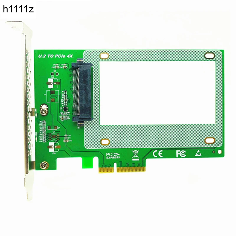 PCIE Riser U.2 To PCI Express3.0 X4 Adapter Interface Gen3 Transfer Card X99 Hard Drive Computer Components Expansion For Server
PCIE Riser U.2 To PCI Express3.0 X4 Adapter Interface Gen3 Transfer Card X99 Hard Drive Computer Components Expansion For Server