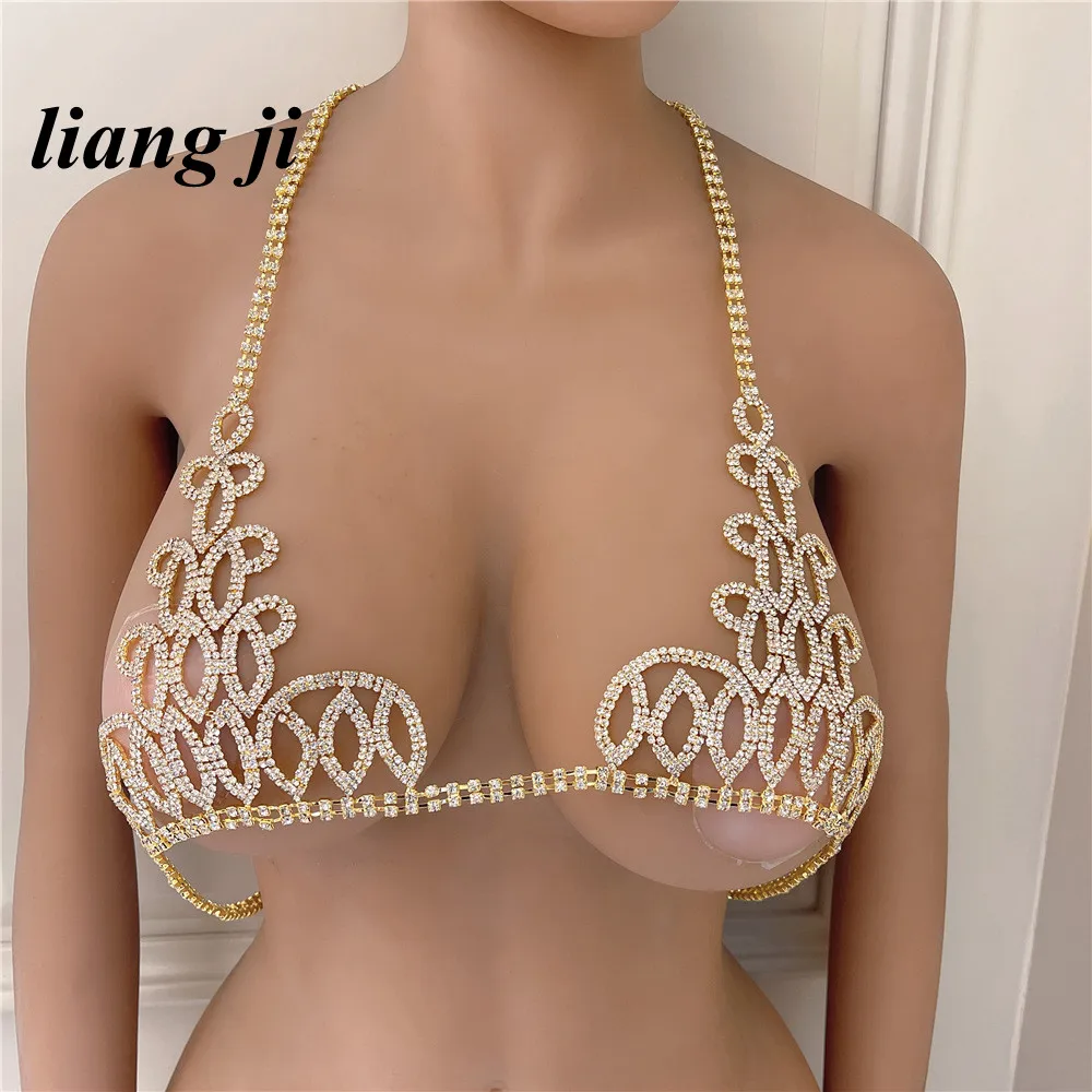 Chest Chain Sexy Bikini Three Point Thong Body Chain crystal Bra Chain suit Beach Outfit портупея Arnes Para Mujer Biquini Rave
Chest Chain Sexy Bikini Three Point Thong Body Chain crystal Bra Chain suit Beach Outfit портупея Arnes Para Mujer Biquini Rave