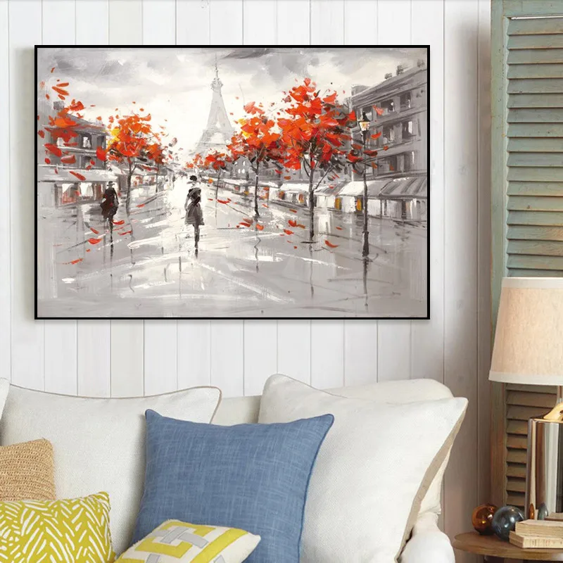 Paris Street View Wall Art Canvas Pantings On The Wall Posters And Prints Abstract Landscape of Paris Canvas Prints Home Decor
Paris Street View Wall Art Canvas Pantings On The Wall Posters And Prints Abstract Landscape of Paris Canvas Prints Home Decor