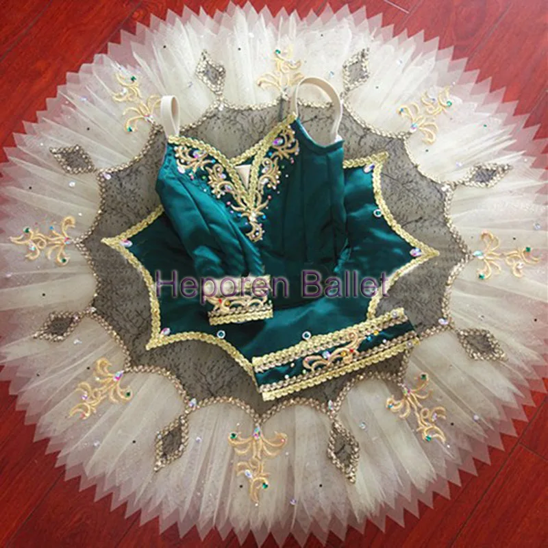 New Arrival Professional Ballet Costume Emerald Tutu For Don Quixote'S Stage, All Imported Material Hard Yarn Disc Skirt
New Arrival Professional Ballet Costume Emerald Tutu For Don Quixote'S Stage, All Imported Material Hard Yarn Disc Skirt