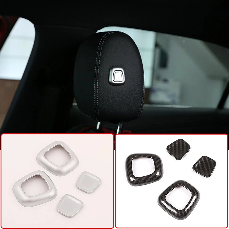 For Mercedes Benz A B GLE GLS Class W177 W247 W167 X167 Seat Accessories Interior Headrest Button Cover Chrome Trim Decoration
For Mercedes Benz A B GLE GLS Class W177 W247 W167 X167 Seat Accessories Interior Headrest Button Cover Chrome Trim Decoration