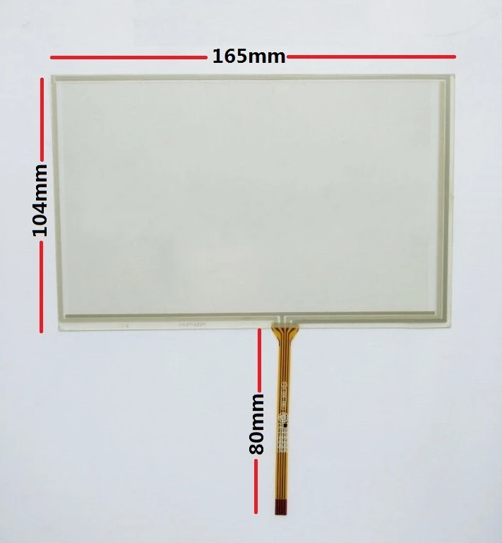 New 7.4 inch soft screen is suitable for the vehicle touch-screen resistive soft screen 170*108mm
New 7.4 inch soft screen is suitable for the vehicle touch-screen resistive soft screen 170*108mm