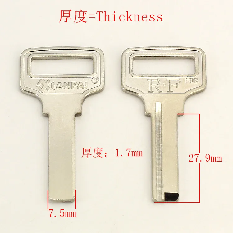 B124 House Home Door Empty Key blanks Locksmith Supplies Blank Keys 20 pieces/lot
B124 House Home Door Empty Key blanks Locksmith Supplies Blank Keys 20 pieces/lot