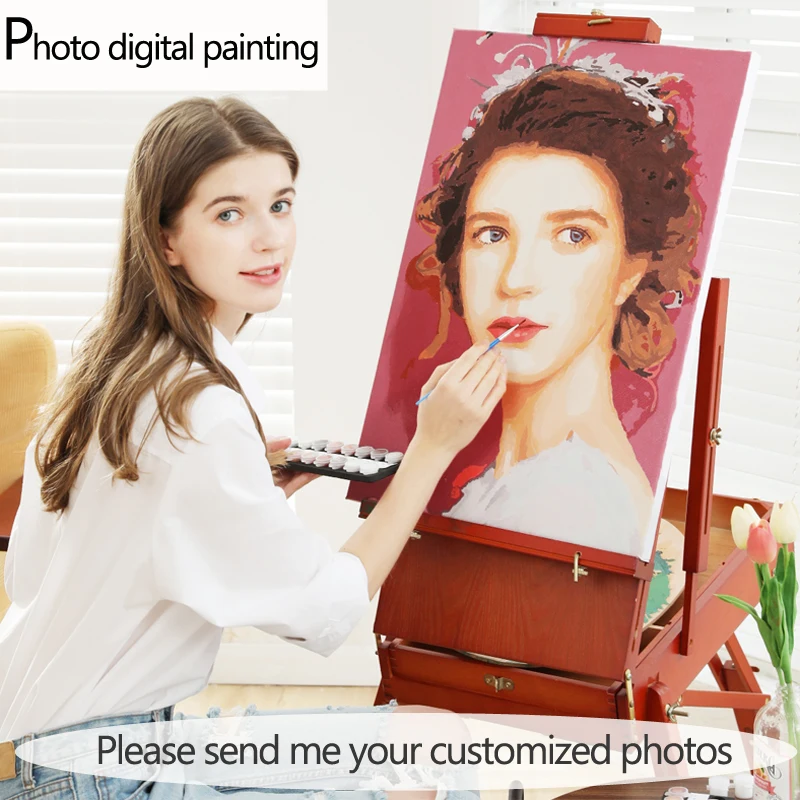 Personality Photo Customized DIY Oil Paint Paintings By Numbers Picture Drawing by Numbers Canvas Coloring by Numbers Acrylic
Personality Photo Customized DIY Oil Paint Paintings By Numbers Picture Drawing by Numbers Canvas Coloring by Numbers Acrylic