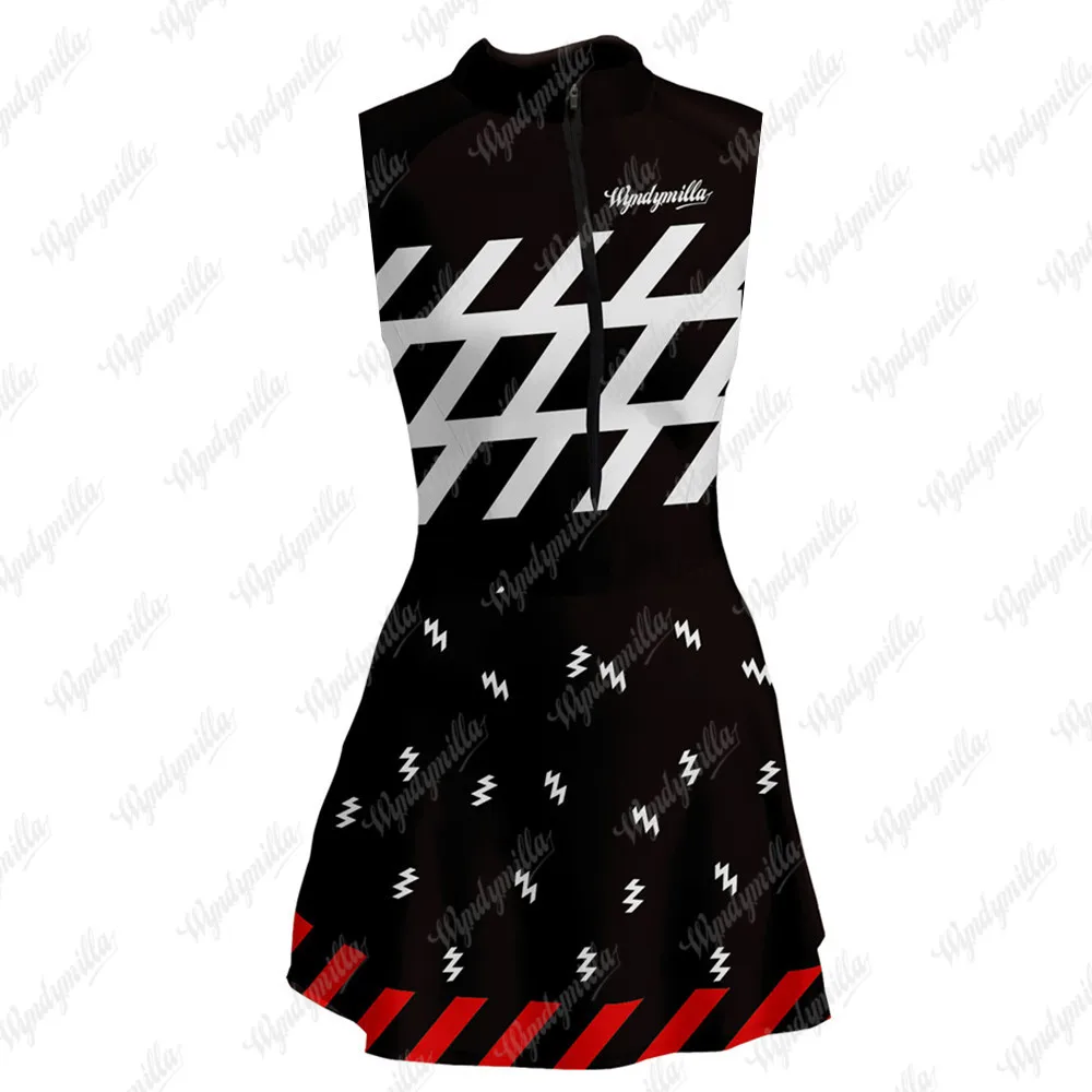 Summer Female Triathlon dress Skinsuit Cycling Jersey sleeveless Bike MTB dress sports skirts dress Maillot Ropa Ciclismo 2022
Summer Female Triathlon dress Skinsuit Cycling Jersey sleeveless Bike MTB dress sports skirts dress Maillot Ropa Ciclismo 2022