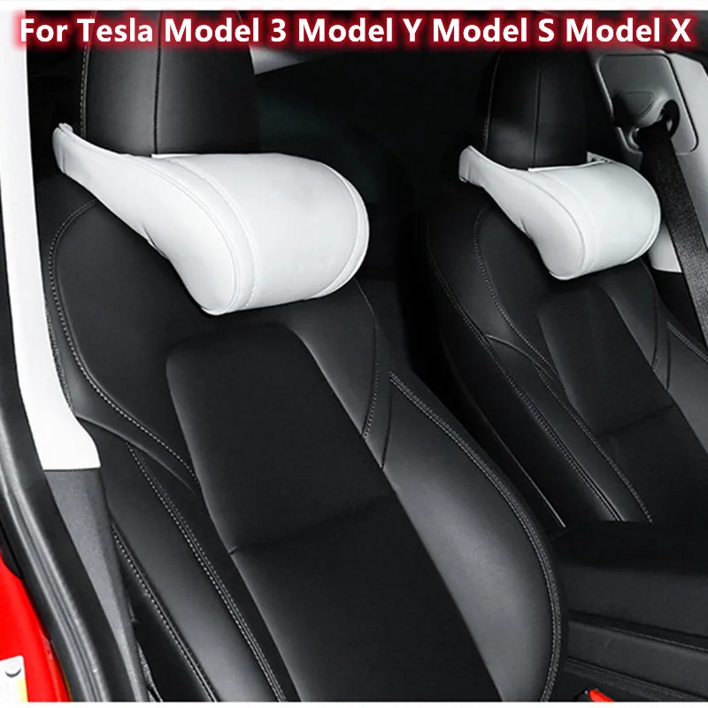 For Tesla Model 3 S Y X Fit Well Pillows Headrest Neck Rest Cushion Support Seat Accessories Car Auto Safety Decor
For Tesla Model 3 S Y X Fit Well Pillows Headrest Neck Rest Cushion Support Seat Accessories Car Auto Safety Decor