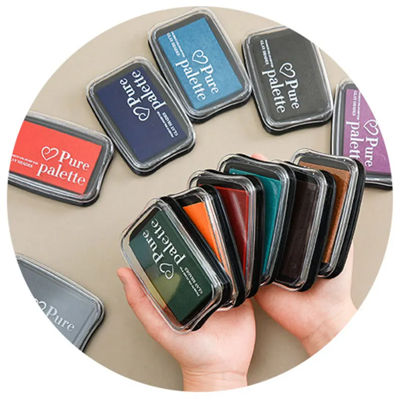 12pcs/lot 12 optional Vintage colors Finger Printing Ink Pad For DIY R Scrapbooking Photo Album Decor
12pcs/lot 12 optional Vintage colors Finger Printing Ink Pad For DIY R Scrapbooking Photo Album Decor
