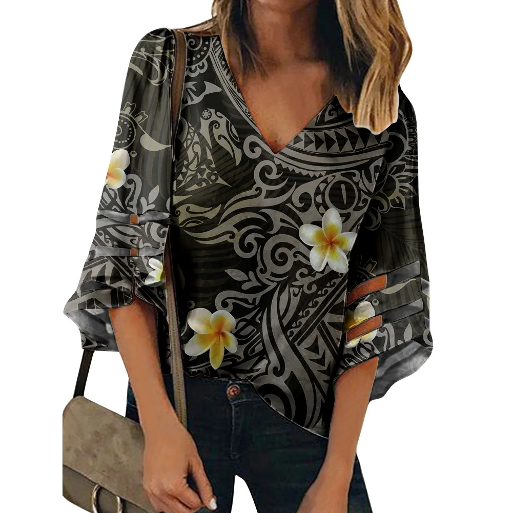 Wholesale Price Women's Lantern Sleeve Shirt Custom Design Purple Background With Plumeria Prints Chiffon Generous Shirt 1 MOQ
Wholesale Price Women's Lantern Sleeve Shirt Custom Design Purple Background With Plumeria Prints Chiffon Generous Shirt 1 MOQ
