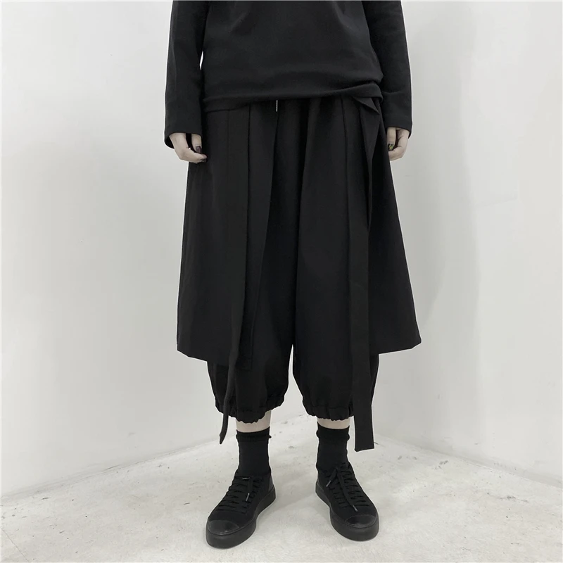 Ladies Pant Skirt Wide Leg Pants Nine Minutes Pants Spring And Autumn New Brunet Loose Leisure Female False Two Pieces Of Design
Ladies Pant Skirt Wide Leg Pants Nine Minutes Pants Spring And Autumn New Brunet Loose Leisure Female False Two Pieces Of Design