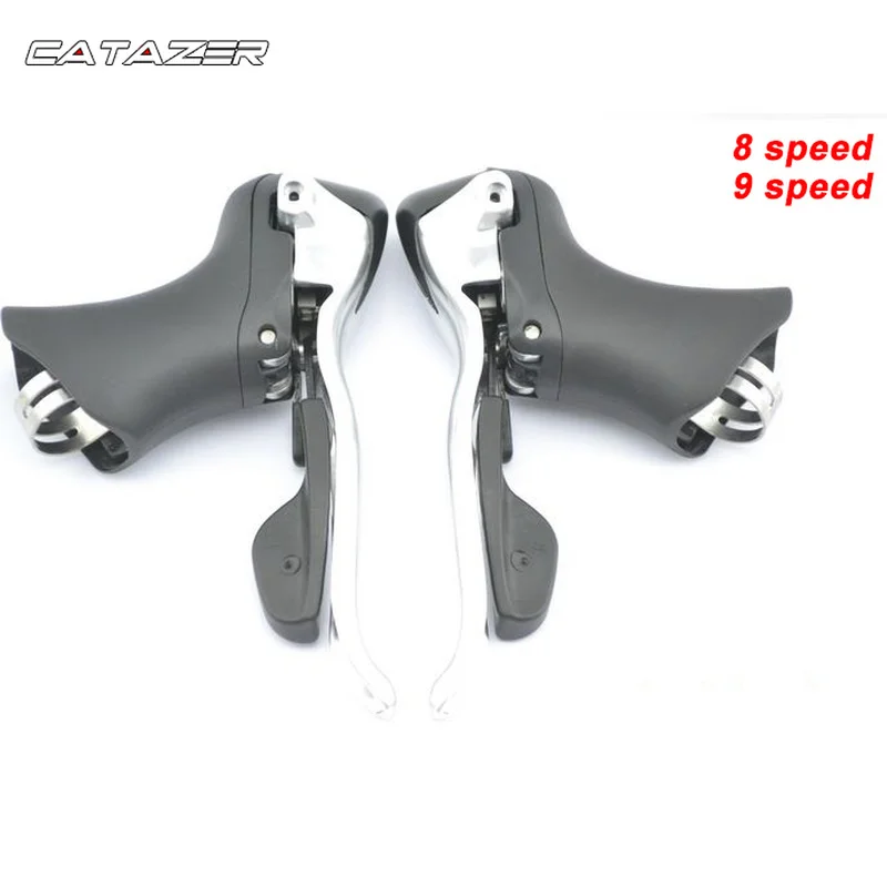 Microshift Alloy Road Bicycle Shifter Road Self Pointing Hand Change Brake Dual Control Handle 8/9 Speed Brake Shifters Road
Microshift Alloy Road Bicycle Shifter Road Self Pointing Hand Change Brake Dual Control Handle 8/9 Speed Brake Shifters Road