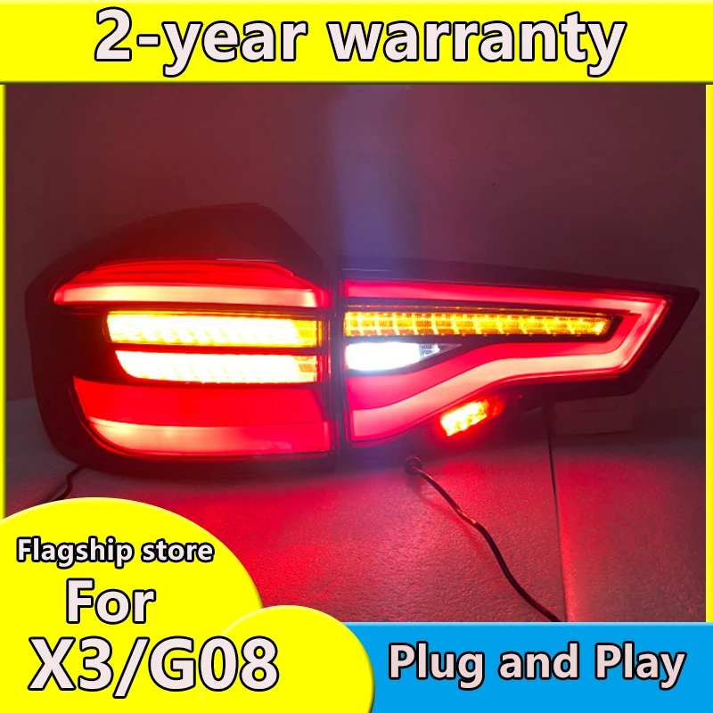 For BMW X3 G08 2018 2019 2020 LED Tail Lamp for X3 oem version rear lamp Back Lamp Turning Light+Reverse+Parking+Running
For BMW X3 G08 2018 2019 2020 LED Tail Lamp for X3 oem version rear lamp Back Lamp Turning Light+Reverse+Parking+Running