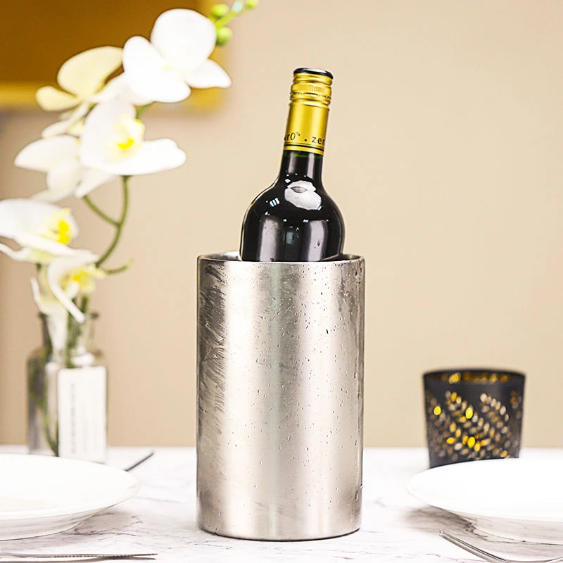 Aixiangru-Double Thick Stainless Steel Ice Bucket, Champagne Wine Beer Bar Accessories, 1.5L
Aixiangru-Double Thick Stainless Steel Ice Bucket, Champagne Wine Beer Bar Accessories, 1.5L