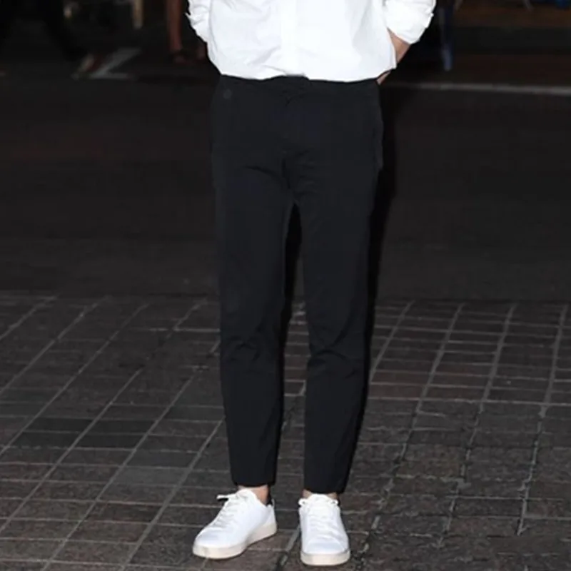 Men's casual pants 2021 spring and summer star fashion trend youth Slim small leg Capris
Men's casual pants 2021 spring and summer star fashion trend youth Slim small leg Capris