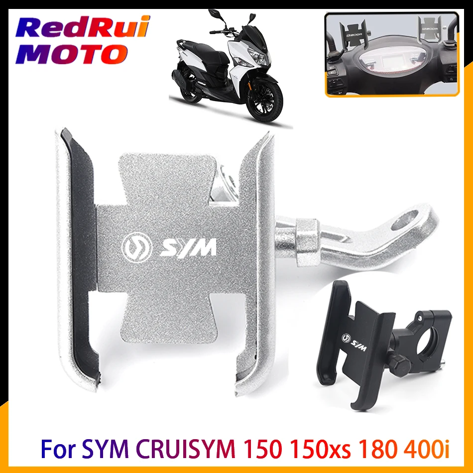 For SYM CRUISYM 150 150xs 180 400i maxsym 400 600 Motorcycle handlebar Mobile Phone Holder GPS stand bracket
For SYM CRUISYM 150 150xs 180 400i maxsym 400 600 Motorcycle handlebar Mobile Phone Holder GPS stand bracket