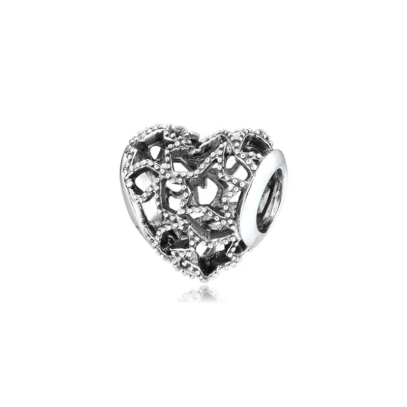 Openwork Heart Beads For Silver 925 Bracelets Women DIY Jewelry Winter Charm Beads for Jewelry Making Fashion Silver Beads Girls
Openwork Heart Beads For Silver 925 Bracelets Women DIY Jewelry Winter Charm Beads for Jewelry Making Fashion Silver Beads Girls