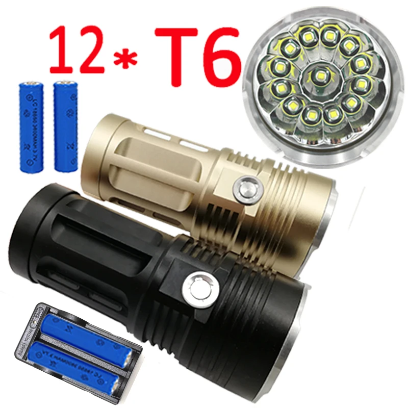 Светодиодный фонарь 13000LM 12x XM-L T6, тактический фонарь, 3 режима, фонарик, 4 аккумулятора 18650, зарядное устройство, ночсветильник, кемпинг на открытом воздухе
Светодиодный фонарь 13000LM 12x XM-L T6, тактический фонарь, 3 режима, фонарик, 4 аккумулятора 18650, зарядное устройство, ночсветильник, кемпинг на открытом воздухе