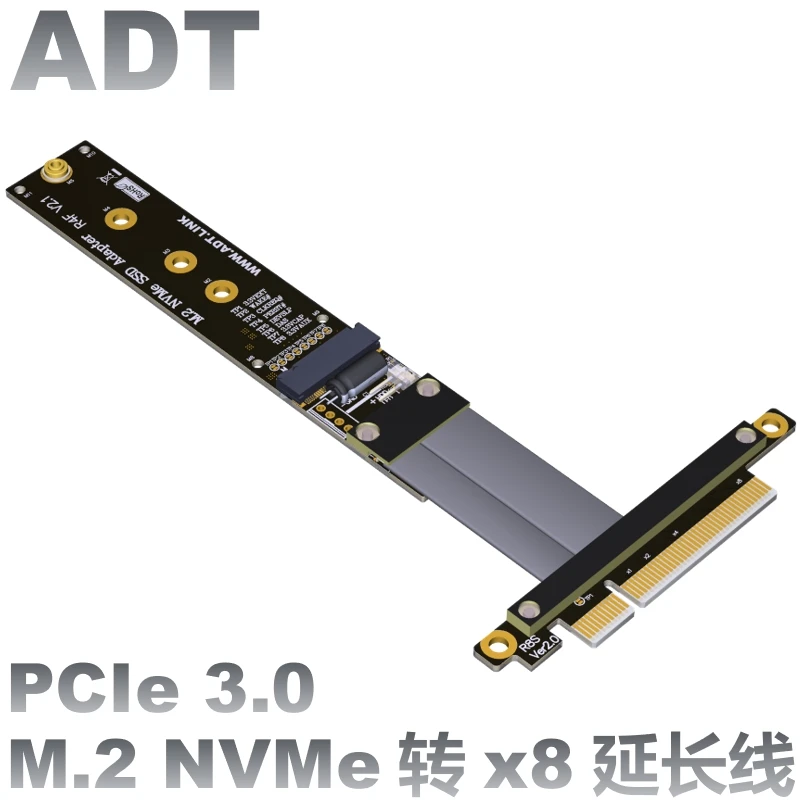 PCIe 8x удлинитель m. 2 key-m NVMe SSD адаптер поддерживает pci-e3.0x8 PCIe3.0x4 gen3 32G/bps адаптер для подключения сигнала
PCIe 8x удлинитель m. 2 key-m NVMe SSD адаптер поддерживает pci-e3.0x8 PCIe3.0x4 gen3 32G/bps адаптер для подключения сигнала