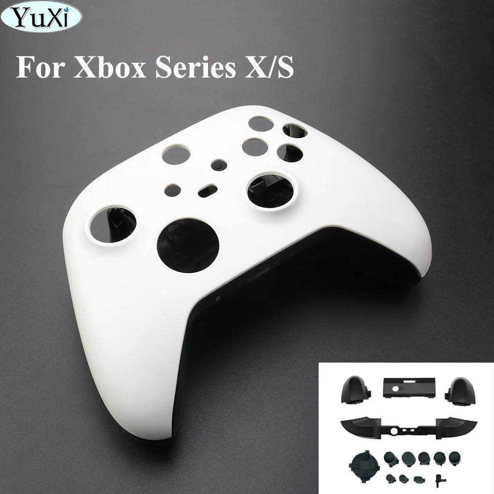 YuXi Repair Part For Xbox Series X S Controller Front Housing Shell Back Case Cover LB RB Bumper Power Button LT RT Trigger
YuXi Repair Part For Xbox Series X S Controller Front Housing Shell Back Case Cover LB RB Bumper Power Button LT RT Trigger