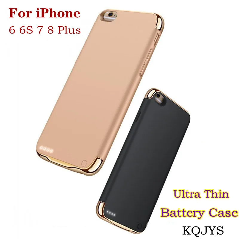 KQJYS Ultra Thin Battery Charger Cases For iPhone 7 8 Plus Power Bank Battery Charging Cover For iPhone 6 6s Plus Battery Case
KQJYS Ultra Thin Battery Charger Cases For iPhone 7 8 Plus Power Bank Battery Charging Cover For iPhone 6 6s Plus Battery Case