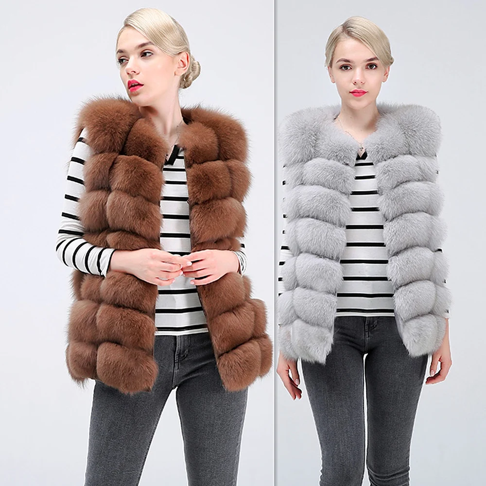 Natural Real Fox Fur Vest Jacket Waistcoat Short Sleeveless Winter Warm Natural Fur Vest Real Fur Jacket Fox Fur Coats
Natural Real Fox Fur Vest Jacket Waistcoat Short Sleeveless Winter Warm Natural Fur Vest Real Fur Jacket Fox Fur Coats