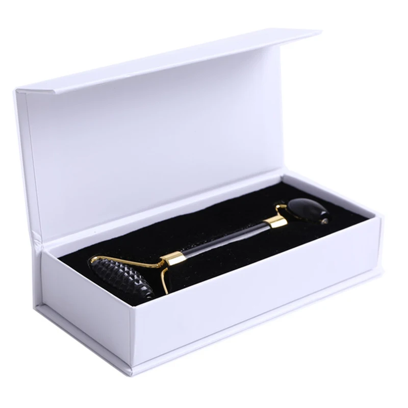 Jade Roller Gouache Scraper Massager For Face Roller Gua Sha Scraper Natural Black Obsidian Crystal Stone Slimming Beauty Tools
Jade Roller Gouache Scraper Massager For Face Roller Gua Sha Scraper Natural Black Obsidian Crystal Stone Slimming Beauty Tools