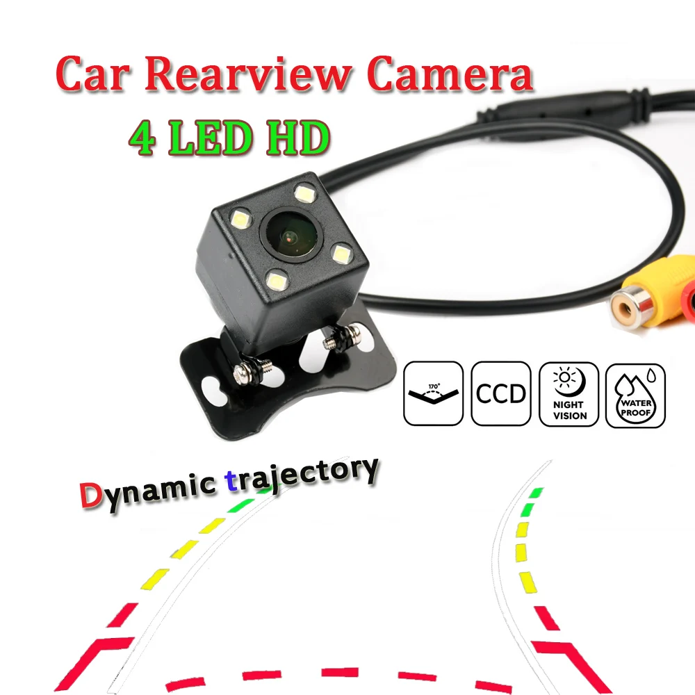 HD CCD Car Parking Car Rear View Camera Wide Angle Dynamic Trajectory Guide Line Night Vision LED
HD CCD Car Parking Car Rear View Camera Wide Angle Dynamic Trajectory Guide Line Night Vision LED