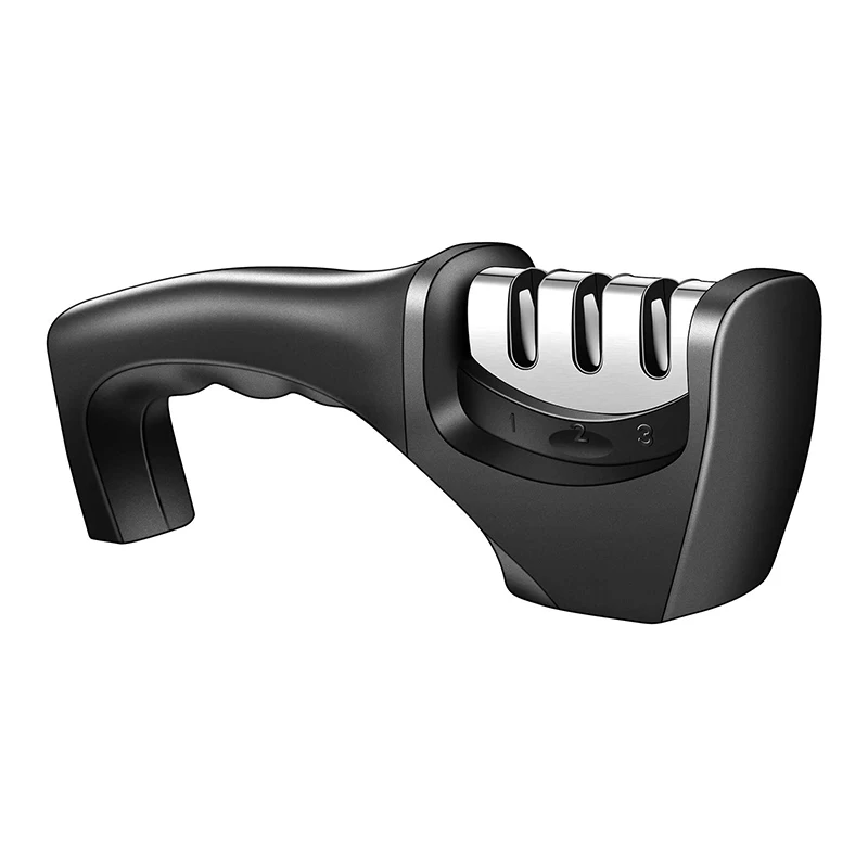 Knife Sharpener Professional 3 Stage Sharpener Sharpening Helps Repair Restore and Polish Blades Sturdy Design Non-Slip Base Pat
Knife Sharpener Professional 3 Stage Sharpener Sharpening Helps Repair Restore and Polish Blades Sturdy Design Non-Slip Base Pat