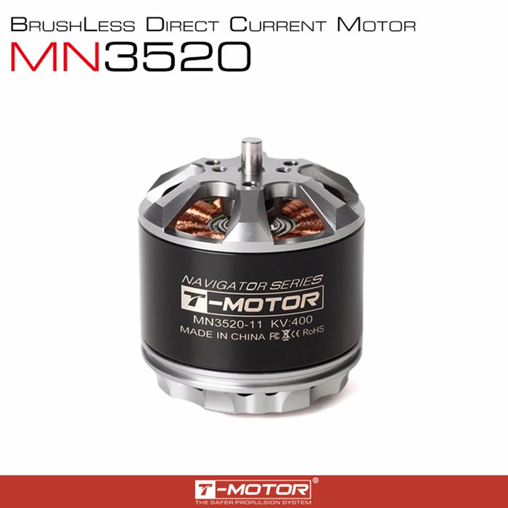 T-Motor MN3520 400KV внешний бесщеточный двигатель, специальная конструкция для мультикоптера, БПЛА, радиоуправляемых дронов, квадрокоптеров
T-Motor MN3520 400KV внешний бесщеточный двигатель, специальная конструкция для мультикоптера, БПЛА, радиоуправляемых дронов, квадрокоптеров