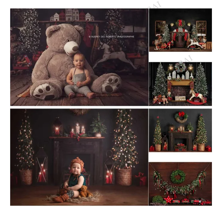 Photography Background Christmas Tree Lights Wreaths Fireplace Toy Socks Birthday Party Backdrop Photocall Photo Studio
Photography Background Christmas Tree Lights Wreaths Fireplace Toy Socks Birthday Party Backdrop Photocall Photo Studio