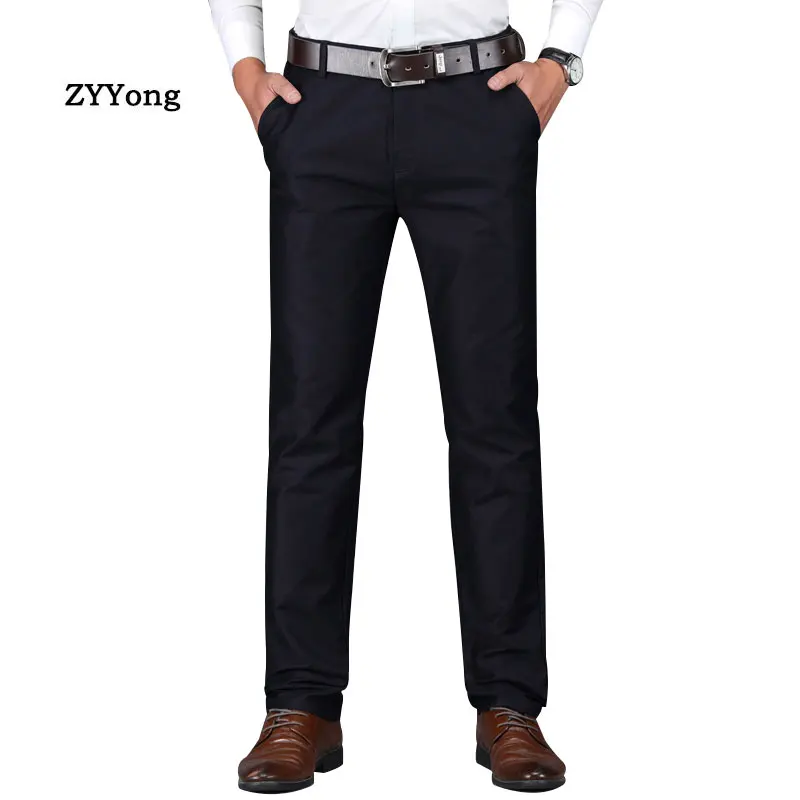 Spring Blue Black Dress Men Suit Pants Casual Cotton Office Business Elasticity Large Size Straight Trousers Clothing
Spring Blue Black Dress Men Suit Pants Casual Cotton Office Business Elasticity Large Size Straight Trousers Clothing