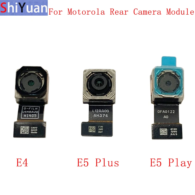 Back Rear Front Camera Flex Cable For Motorola Moto E4 E5 Plus E5 Play Main Big Small Camera Module Repair Parts
Back Rear Front Camera Flex Cable For Motorola Moto E4 E5 Plus E5 Play Main Big Small Camera Module Repair Parts