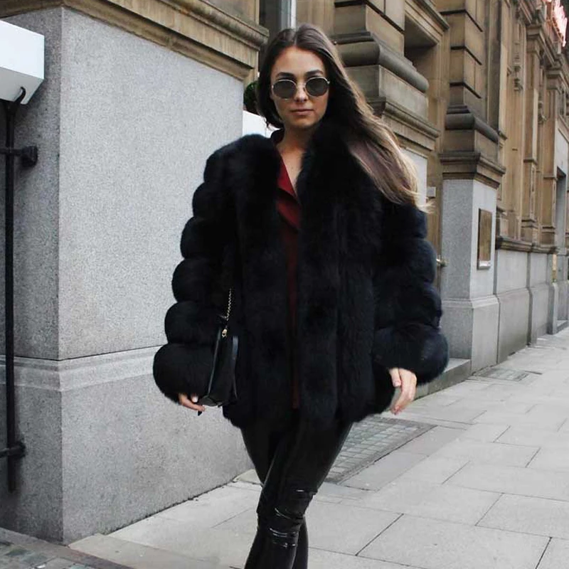 Female Winter Fur Coat Women Clothes High Quality Faux Fox Fur Overcoat 2020 New Autumn Thicken Warm Long Coats
Female Winter Fur Coat Women Clothes High Quality Faux Fox Fur Overcoat 2020 New Autumn Thicken Warm Long Coats