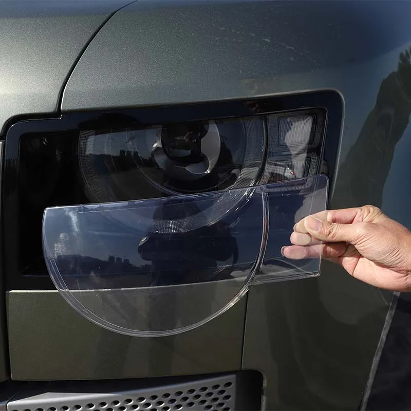 For Land Rover Defender 90 110 2020-2022 ABS Car Headlight Headlamp Plastic Clear Shell Lamp Cover Car Exterior Accessories
For Land Rover Defender 90 110 2020-2022 ABS Car Headlight Headlamp Plastic Clear Shell Lamp Cover Car Exterior Accessories