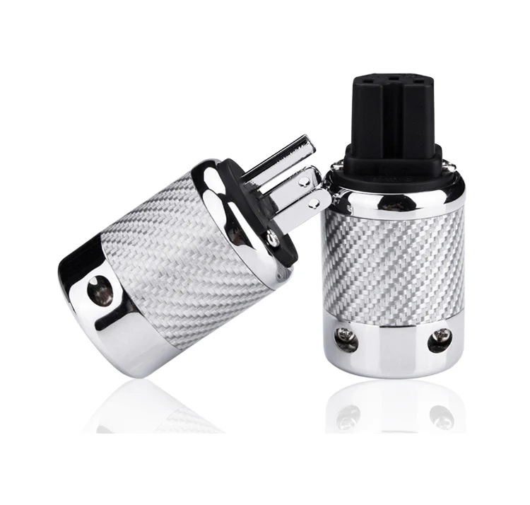 Furutech Carbon Fiber Rhodium Plated US Power Plug IEC Female Connector AC power cord jack adapter socket plug
Furutech Carbon Fiber Rhodium Plated US Power Plug IEC Female Connector AC power cord jack adapter socket plug