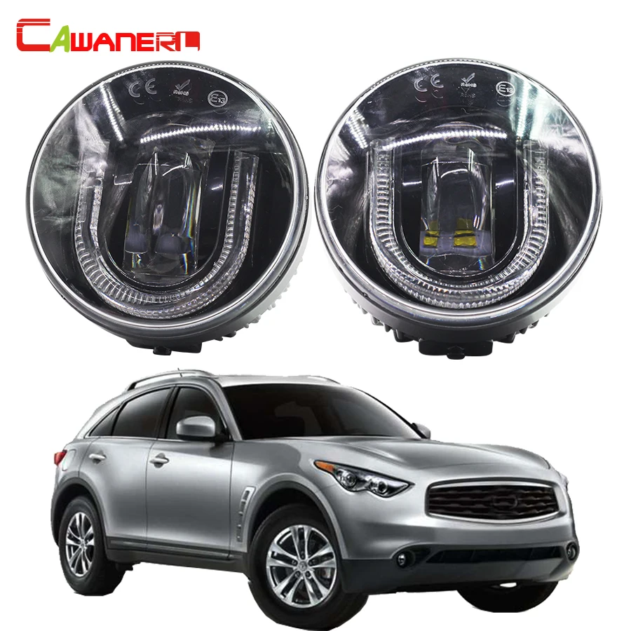 Cawanerl 2 X Car Accessories LED Fog Light DRL Daytime Running Lamp 12V For Infiniti FX35 3.5L V6 2006-2012
Cawanerl 2 X Car Accessories LED Fog Light DRL Daytime Running Lamp 12V For Infiniti FX35 3.5L V6 2006-2012