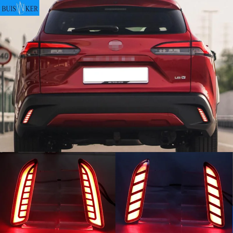 2021~2022y car bumper tail light corolla cross taillight Reversing Brake LED car accessories Taillamp corolla rear light fog
2021~2022y car bumper tail light corolla cross taillight Reversing Brake LED car accessories Taillamp corolla rear light fog