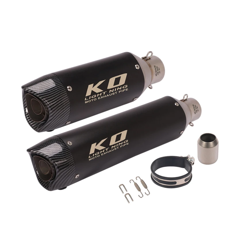 320mm 460mm Motorcycle Exhaust Tip Muffler Escape System Slip on 38-51mm Stainless Steel Universal Racing Moto
320mm 460mm Motorcycle Exhaust Tip Muffler Escape System Slip on 38-51mm Stainless Steel Universal Racing Moto