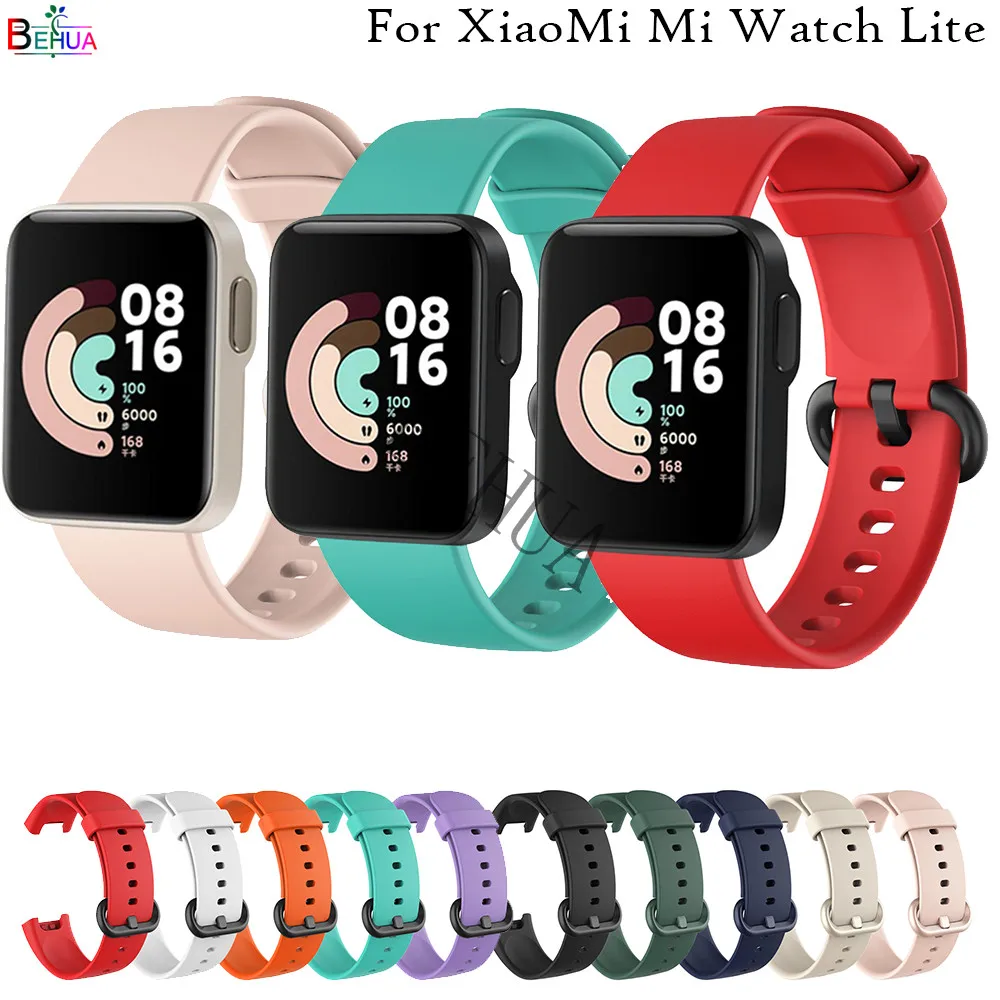 Ремешок силиконовый для XiaoMi Mi Watch Lite, оригинальный спортивный сменный Браслет для смарт-часов Redmi
Ремешок силиконовый для XiaoMi Mi Watch Lite, оригинальный спортивный сменный Браслет для смарт-часов Redmi