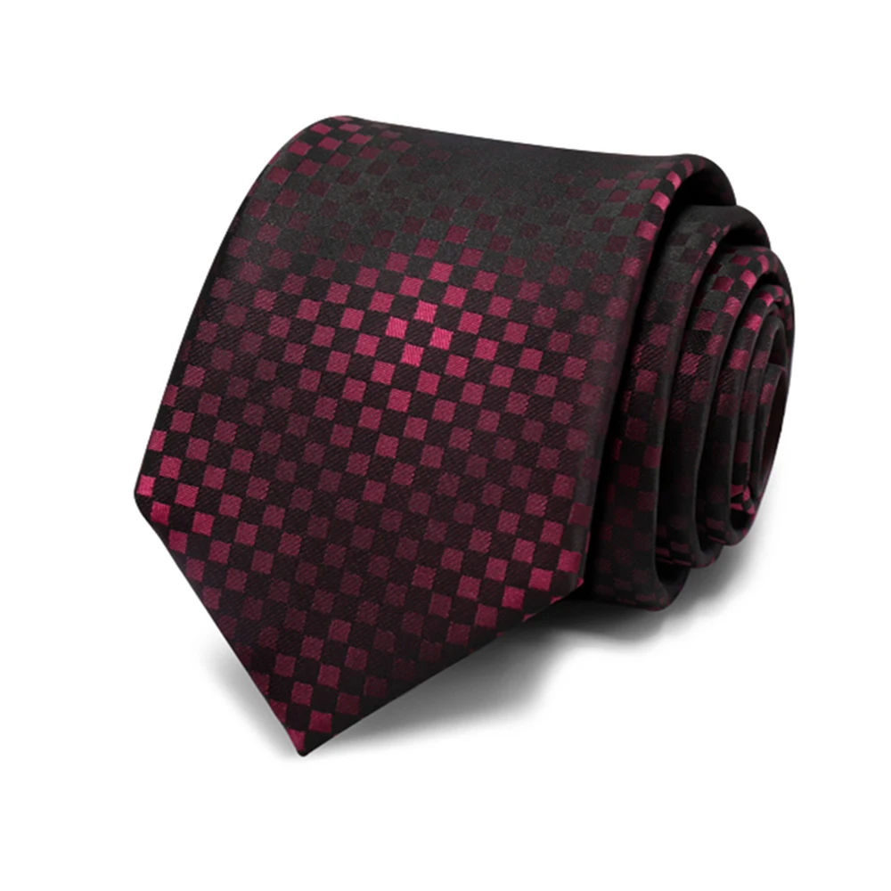 Luxury Brand Dark Red Plaid Ties for Men 7 CM Casual High Quality Formal Business Work Suit Shirt Necktie Male Gift
Luxury Brand Dark Red Plaid Ties for Men 7 CM Casual High Quality Formal Business Work Suit Shirt Necktie Male Gift