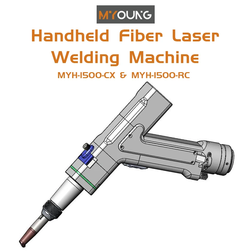 Qilin ND18 Hand-held Laser Welding Head 0-1.5kW 1064nm Wavelength with QBH Connector lens for Fiber Laser Machine
Qilin ND18 Hand-held Laser Welding Head 0-1.5kW 1064nm Wavelength with QBH Connector lens for Fiber Laser Machine