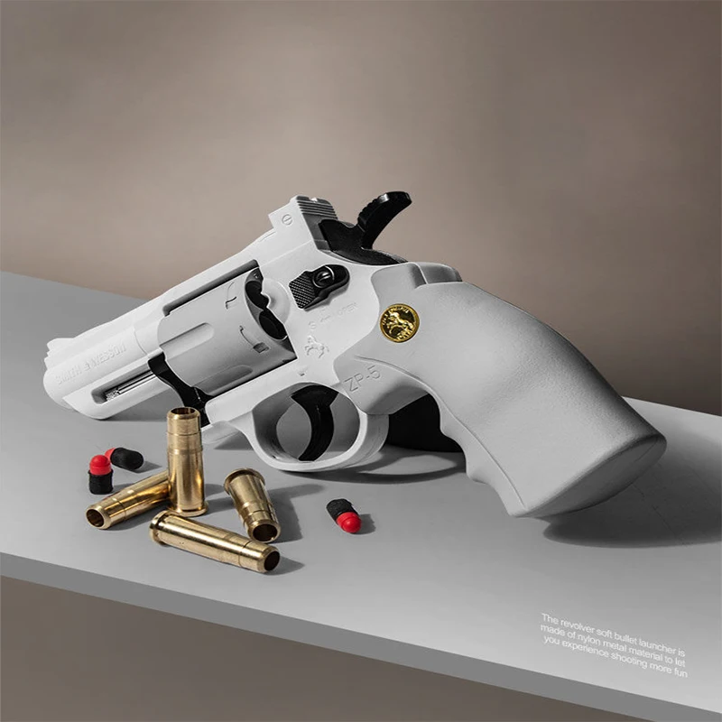 ZP5 Revolver Pistol Launcher Safe Soft Bullet Toy Gun Weapon Model Airsoft Pneumatic Shotgun Pistola for Kids Christmas Gift
ZP5 Revolver Pistol Launcher Safe Soft Bullet Toy Gun Weapon Model Airsoft Pneumatic Shotgun Pistola for Kids Christmas Gift
