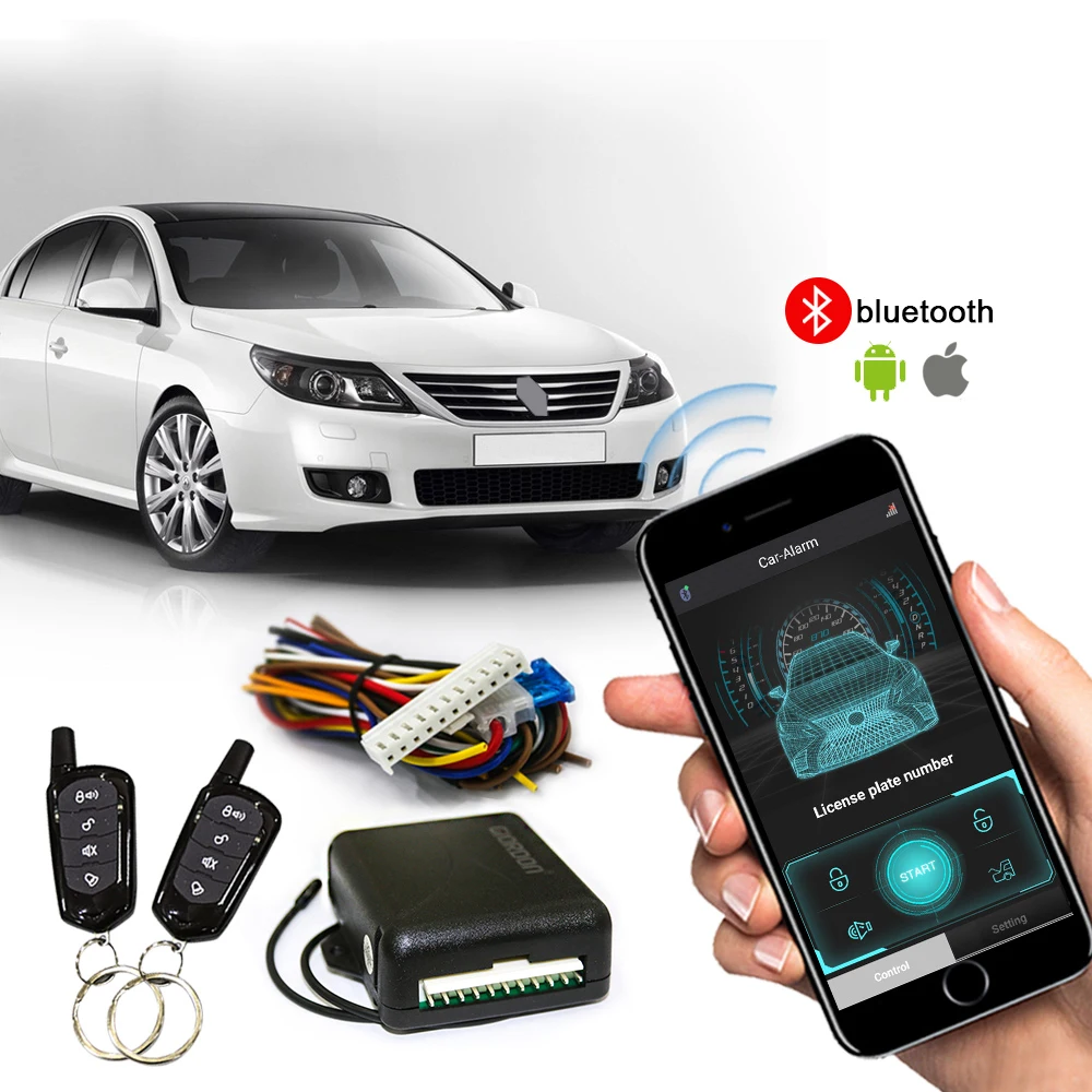Universal 1-Way Car Alarm Vehicle System Protection Security System Keyless Entry Siren + 2 Remote Control Burglar Alarm
Universal 1-Way Car Alarm Vehicle System Protection Security System Keyless Entry Siren + 2 Remote Control Burglar Alarm