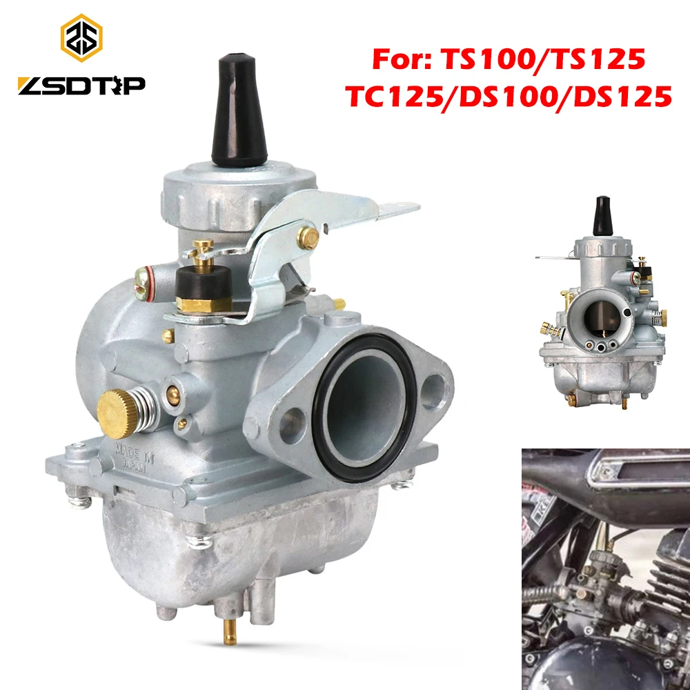 Карбюратор ZSDTRP для мотоцикла Mikun, карбюратор для мотоцикла SUZUKI TS125, TS125N, TC125, TS100, 26 мм
Карбюратор ZSDTRP для мотоцикла Mikun, карбюратор для мотоцикла SUZUKI TS125, TS125N, TC125, TS100, 26 мм