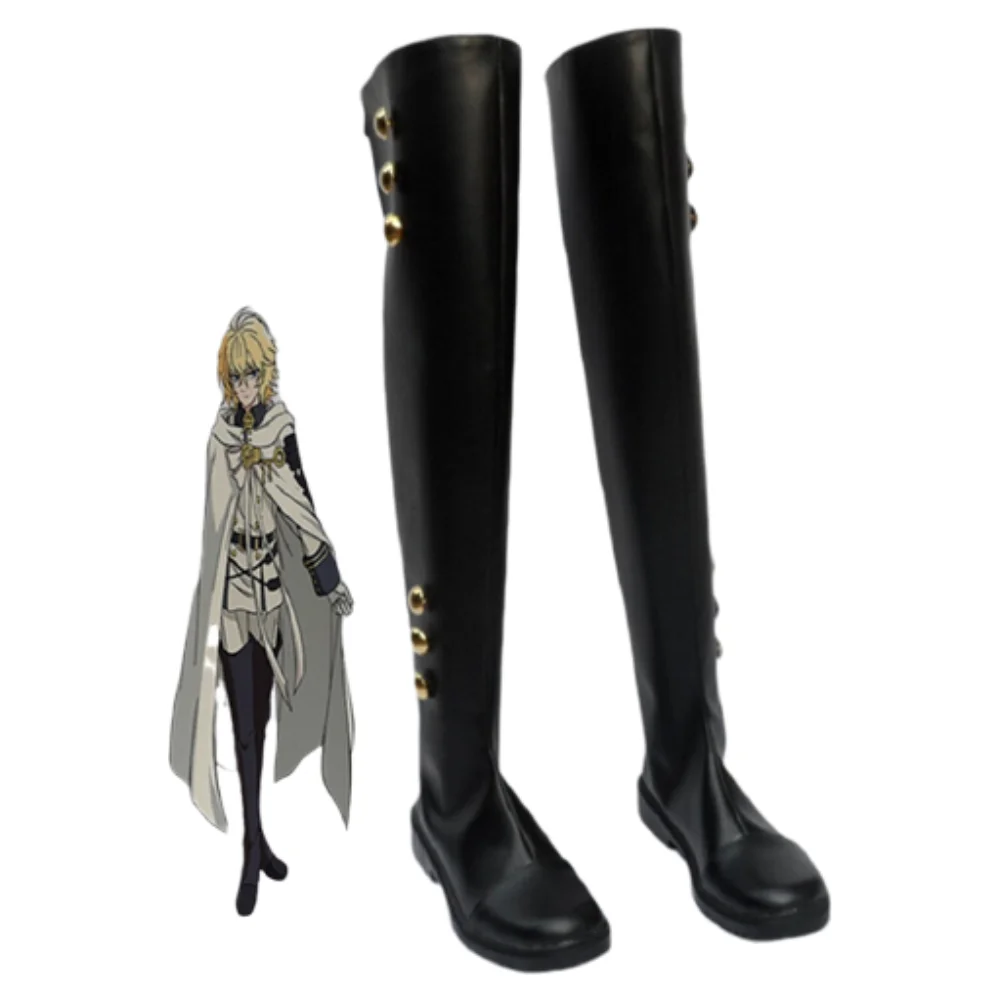 Seraph Of The End Cosplay Shoes Mikaela Hyakuya Boots Military Uniform Cosplay Costume Ferid Bathory Boots
Seraph Of The End Cosplay Shoes Mikaela Hyakuya Boots Military Uniform Cosplay Costume Ferid Bathory Boots