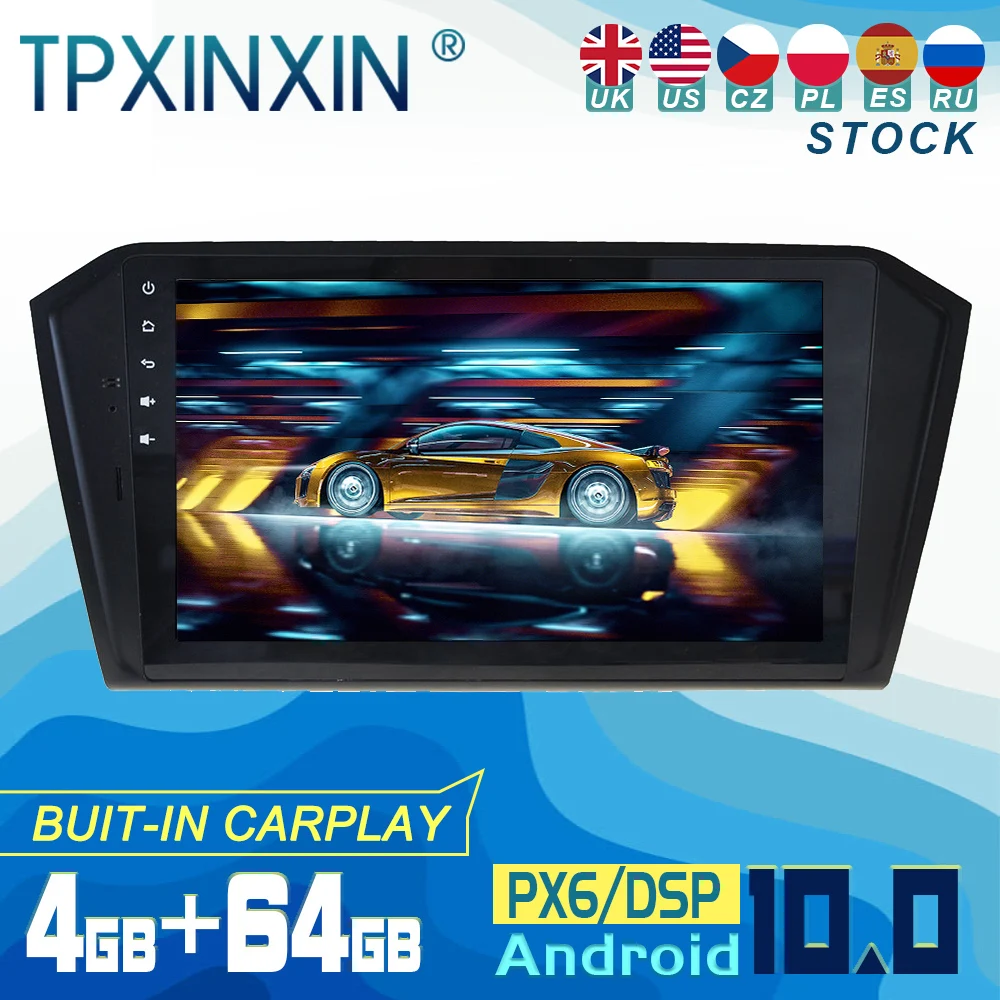 For Volkswagen PASSAT Big Screen 2015-2017 Android 10 Carplay Radio Player Car GPS Navigation Head Unit Car Stereo WIFI DSP BT
For Volkswagen PASSAT Big Screen 2015-2017 Android 10 Carplay Radio Player Car GPS Navigation Head Unit Car Stereo WIFI DSP BT